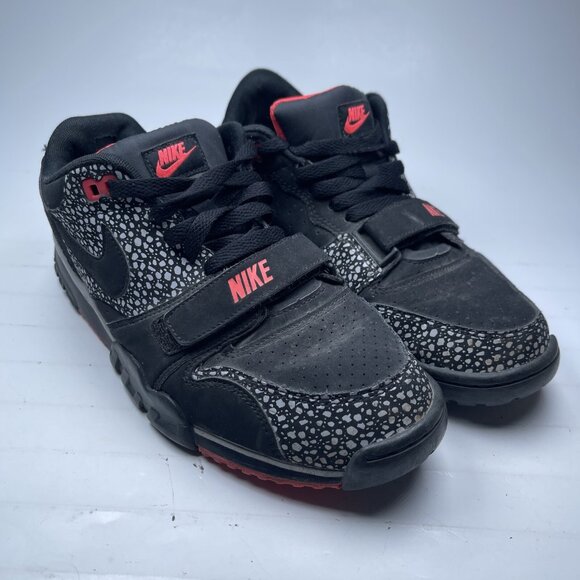 Nike Air Trainer 1 Low ST Black Safari Laser 637995-001 Men Size 8.5 US ( READ** - Picture 2 of 16